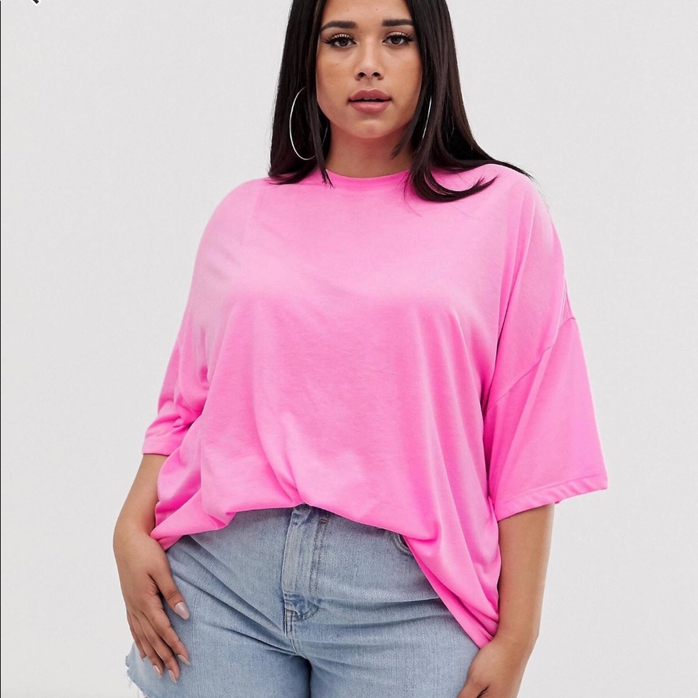 ASOS neon pink t-shirt